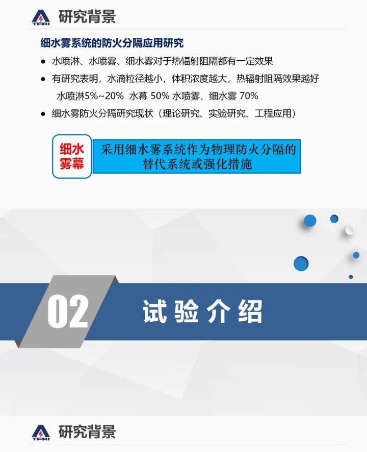 郝爱玲：细水雾系统在建筑防火分隔方面的应用研究