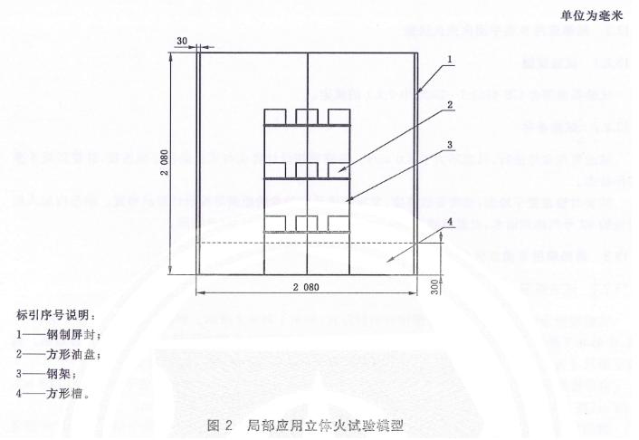 预制式全氟己酮灭火装置局部应用立体火试验模型