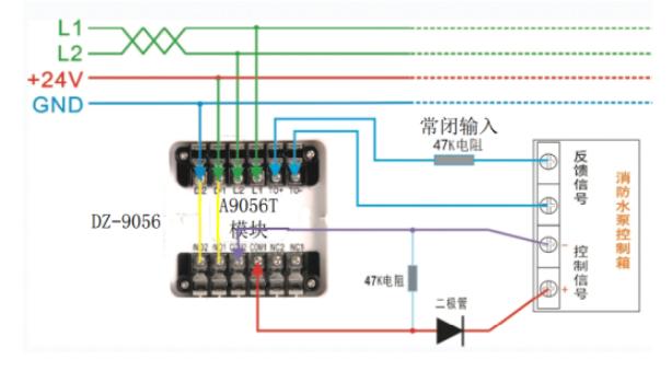 A9056T输入/输出模块接线图