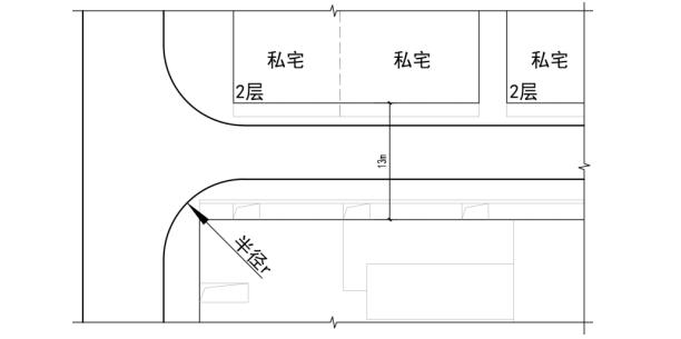 消防车道转弯半径