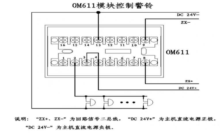 OM611输入/输出模块接线图