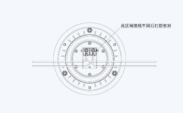 中科知创疏散指示灯具产品接线图