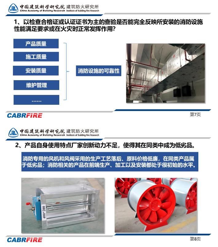 防火所所长孙旋“防排烟行业现状及未来”的专题报告