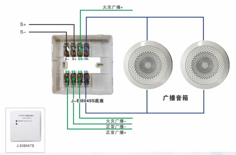 J-EI8047S输出模块接线图