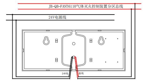 ZSD-FANT6081型放气指示灯接线图