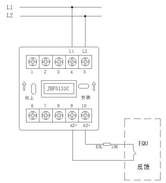 JBF5131C输入模块接线图