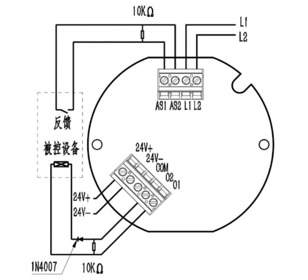 JBF5141CG-Ex隔爆型输入/输出模块接线图