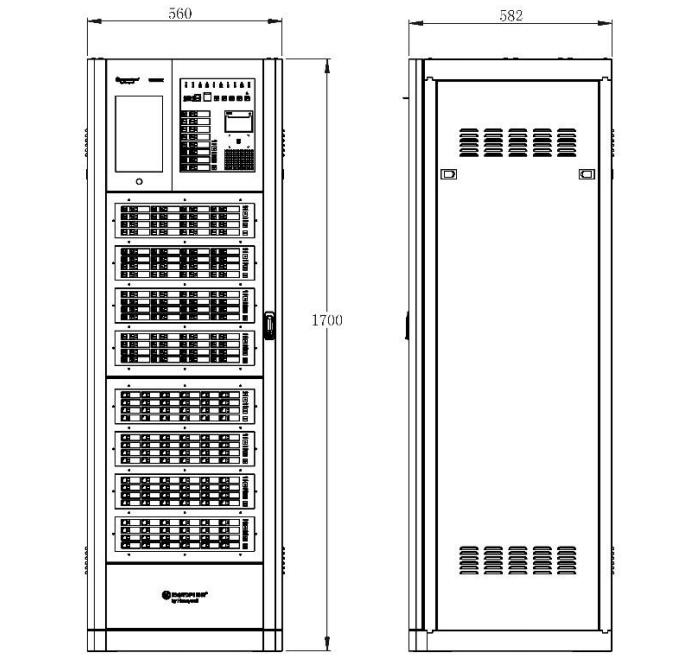 JB-TG-NFS3-3030火灾报警控制器（联动型）外形尺寸