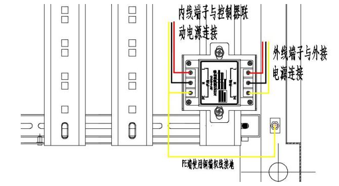 JBF4480AC AC220V浪涌保护器立柜安装