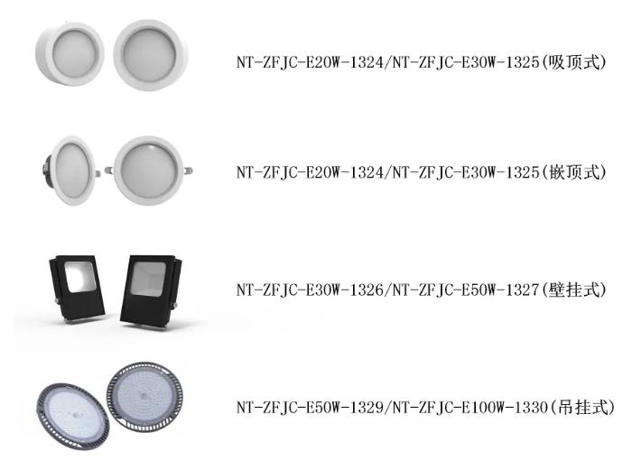 各型号B型集中电源集中控制型灯具产品