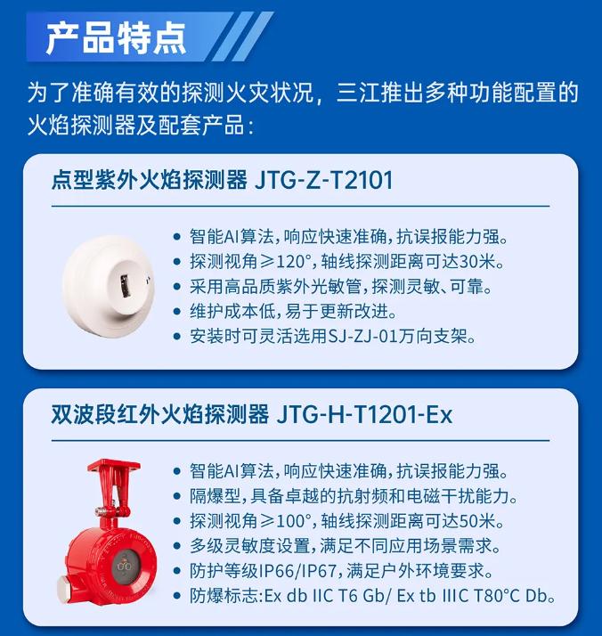 高新投三江总线型火焰探测器即将震撼发布