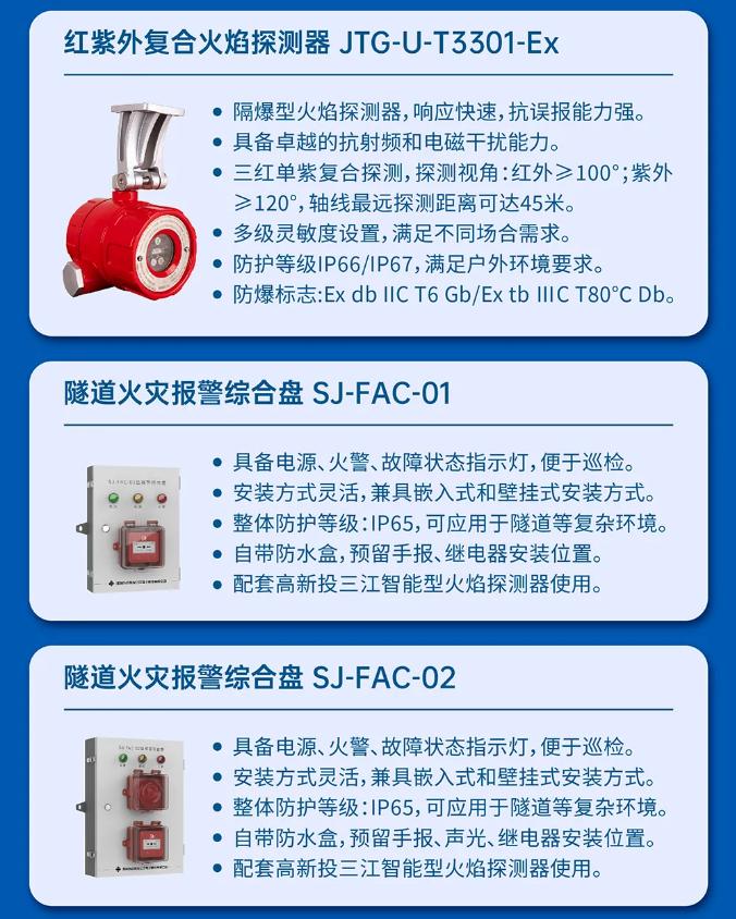 高新投三江总线型火焰探测器即将震撼发布