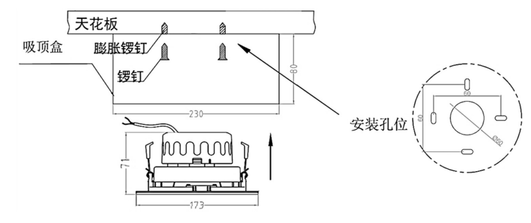 HW-ZFJC-E6W-N651HW集中电源集中控制型消防应急照明灯具