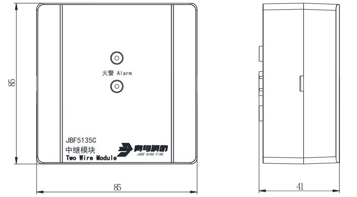 外形及安装示意图