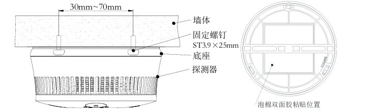 JTY-GF-JBF-VS10N独立式光电感烟火灾探测器