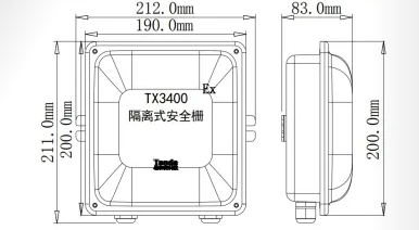 TX3400隔离式安全栅