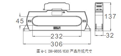 DH-9805型组合式电气火灾监控探测器