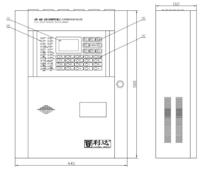 JB-QB-LD128EN(M)火灾报警控制器(联动型)