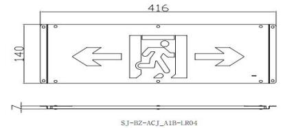 外形示意图