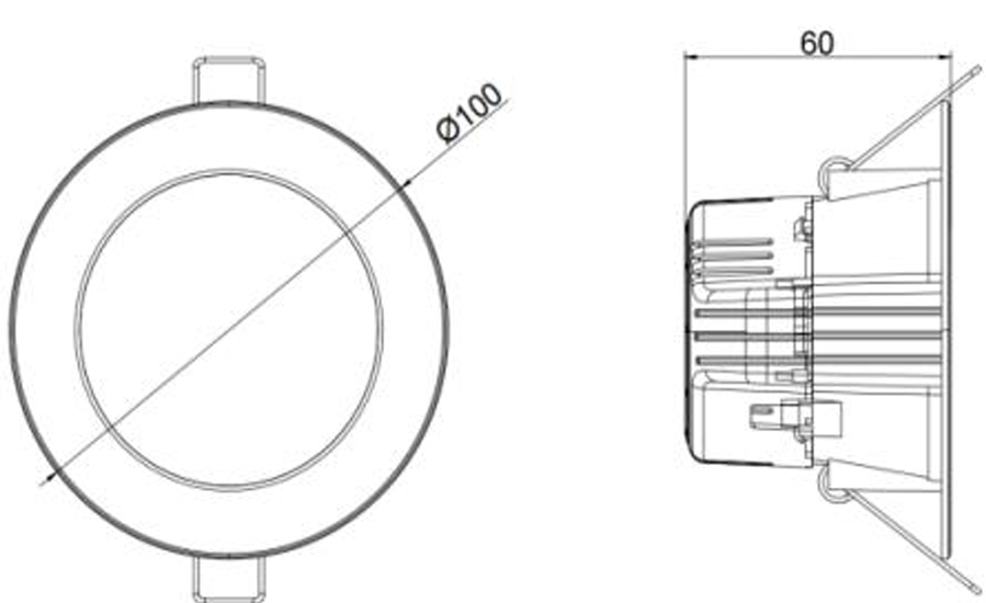 J-ZFZC-E3W-17Q5DA集中控制型消防应急照明灯具