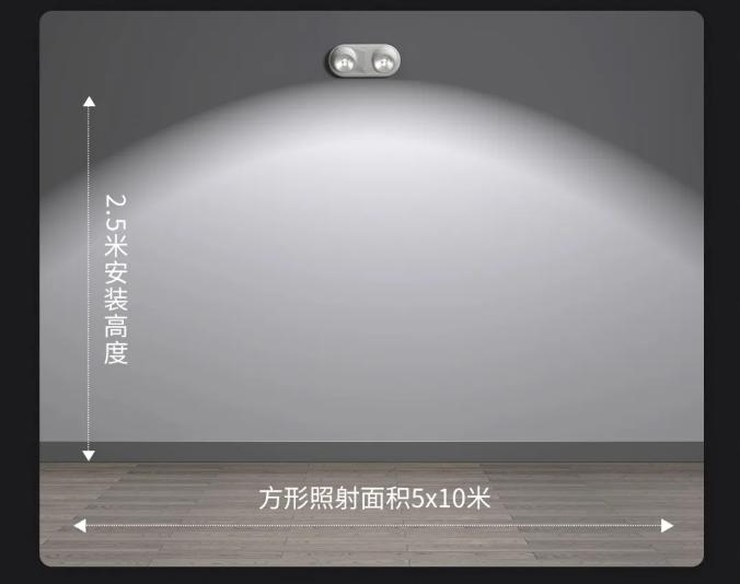 M-ZFZC-E3W6610集中控制型消防应急照明灯具安装效果图