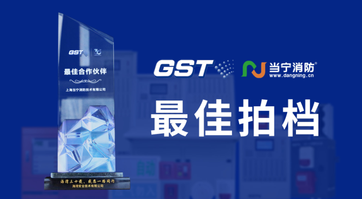 海湾消防授予当宁消防最佳合作伙伴奖