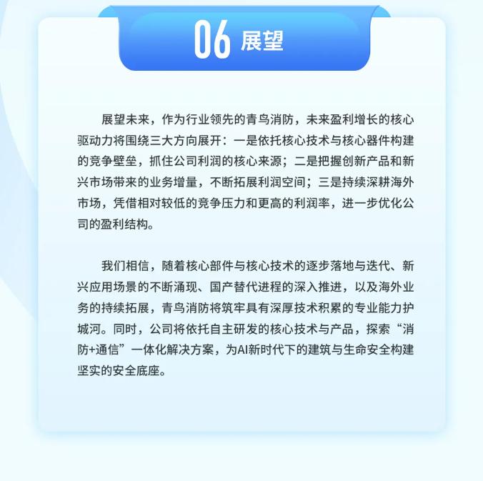 一图读懂青鸟消防2025年一季度报