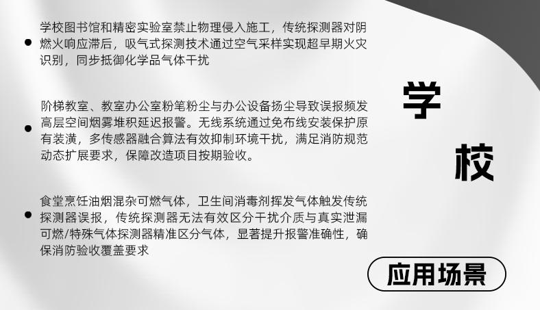 学校消防安全无线火灾报警系统解决方案痛点