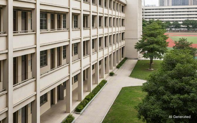 学校外廊