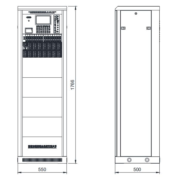 JB-LGZ2-FS5220火灾报警控制器外形尺寸