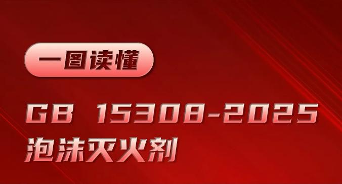 一图看懂GB15308-2025《泡沫灭火剂》