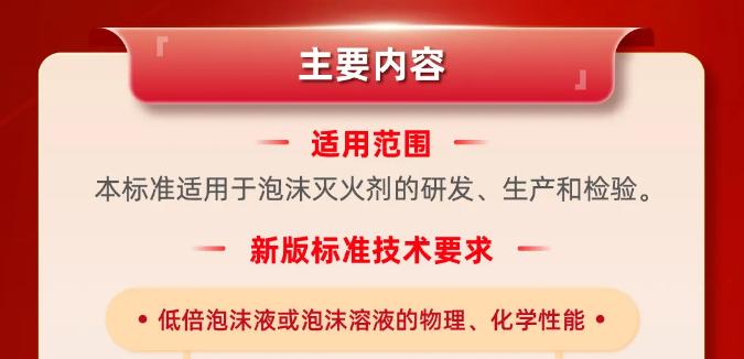 GB15308-2025《泡沫灭火剂》主要内容