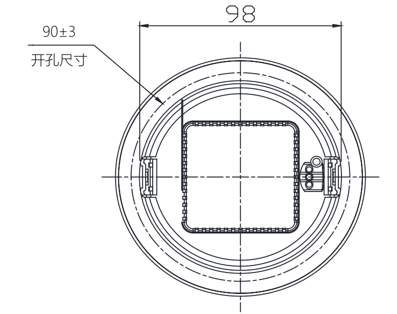 KW-ZFZC-E3W-7802应急照明灯具