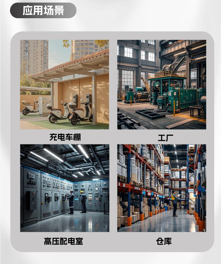 智能热成像感温火灾探测器应用场景