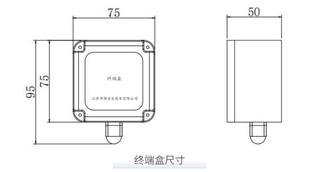 JTW-LD-HJ3000A缆式线型感温火灾探测器外形尺寸