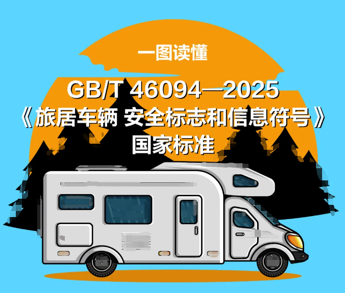 一图读懂GB/T46094-2025《旅居车辆安全标志和信息符号》