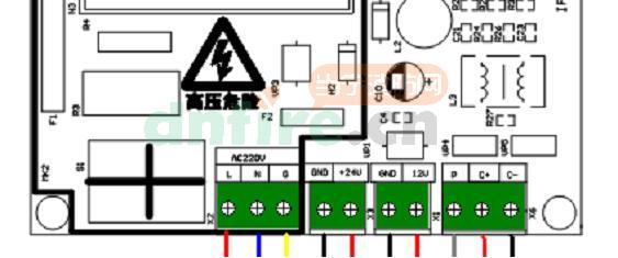 IFE-B01探测器控制箱接线端子图